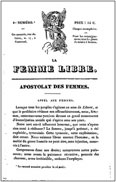 1832 La Femme libre